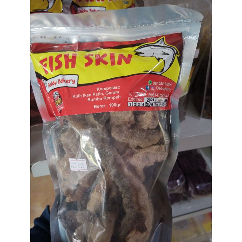 

Fish Skin /Kulit ikan Patin
