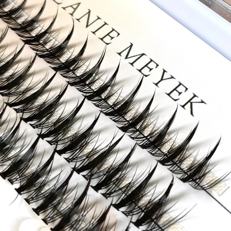 FAIRY THICK Volume Individual Eyelashes Cils Natural Fairy Fish Soft Grafting Lashes Cluster False Eyelash Makeup Tools