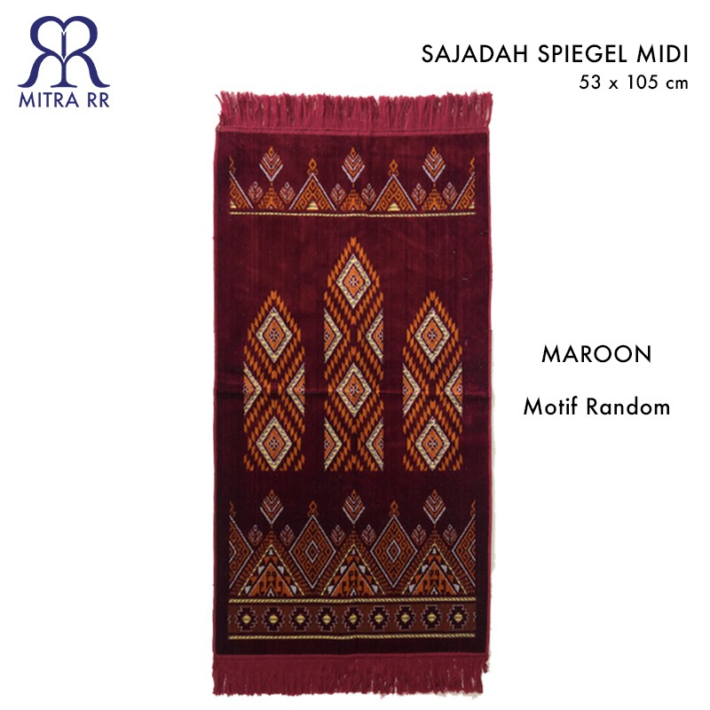 Sajadah Alif Sajadah Al Arabia Motif Warna Sajadah Turki Ukuran Midi Tanggung 53x105