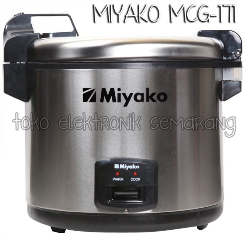 Miyako MCG 171 Penanak Nasi Serbaguna 6L Magic Warmer Plus Rice Cooker