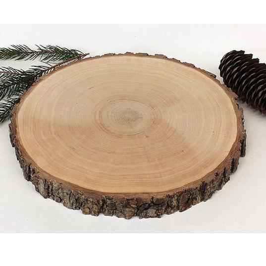 Baru TERMURAH Wood slice potongan kayu/talenan dekorasi rustic ukuran BESAR 60