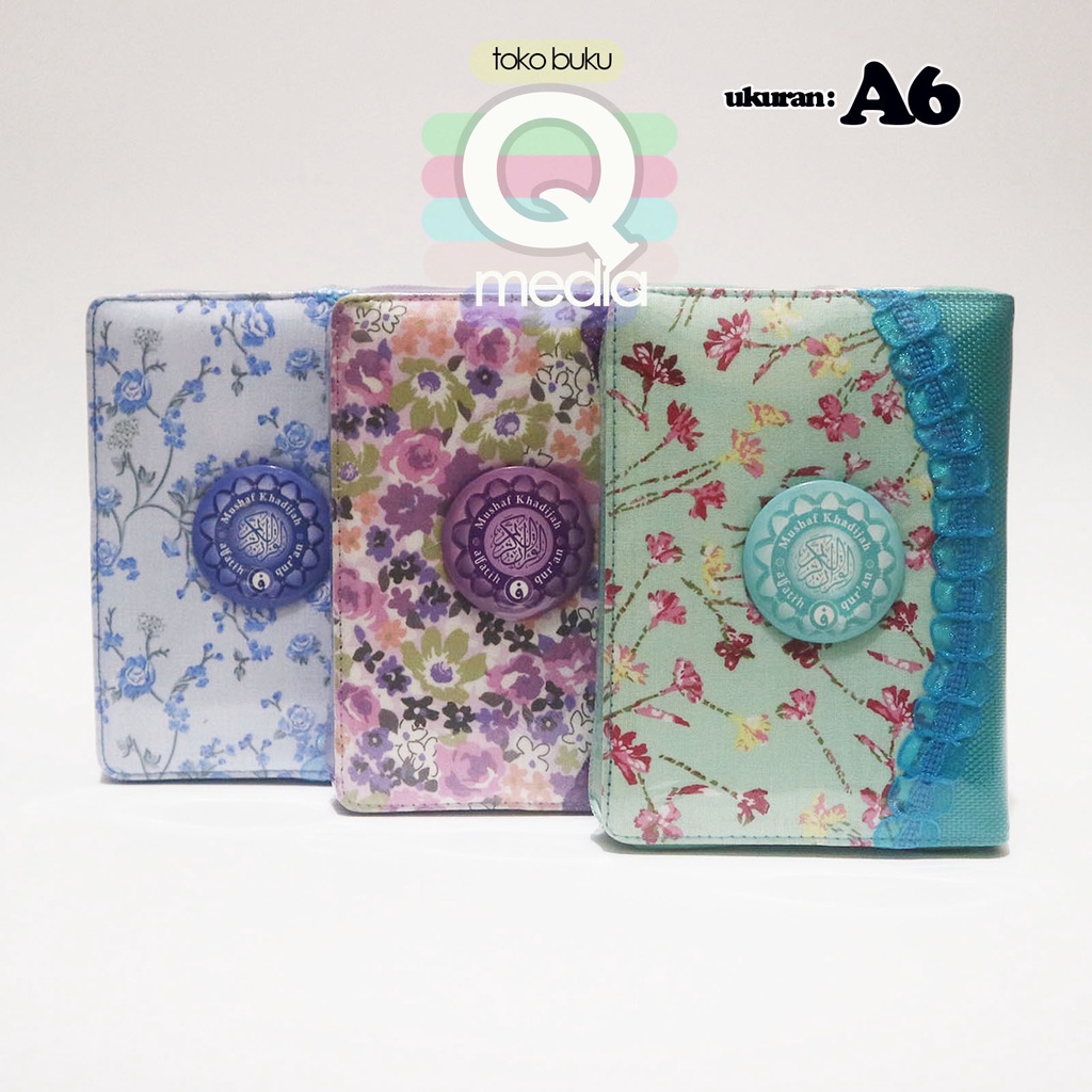 A6 AL QURAN KHADIJAH TERJEMAH A6 | Mushaf Khadijah Al Fatih A6 | Al Quran Khadijah Rainbow Ukuran A6