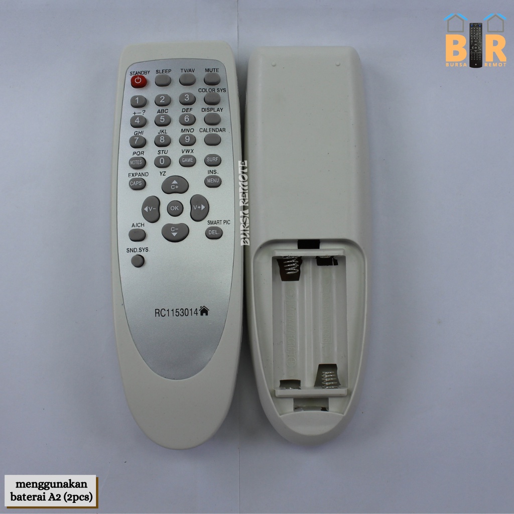 REMOT / REMOTE TV TABUNG CHINA TCL Oval RC1153014 / ECER DAN GROSIR