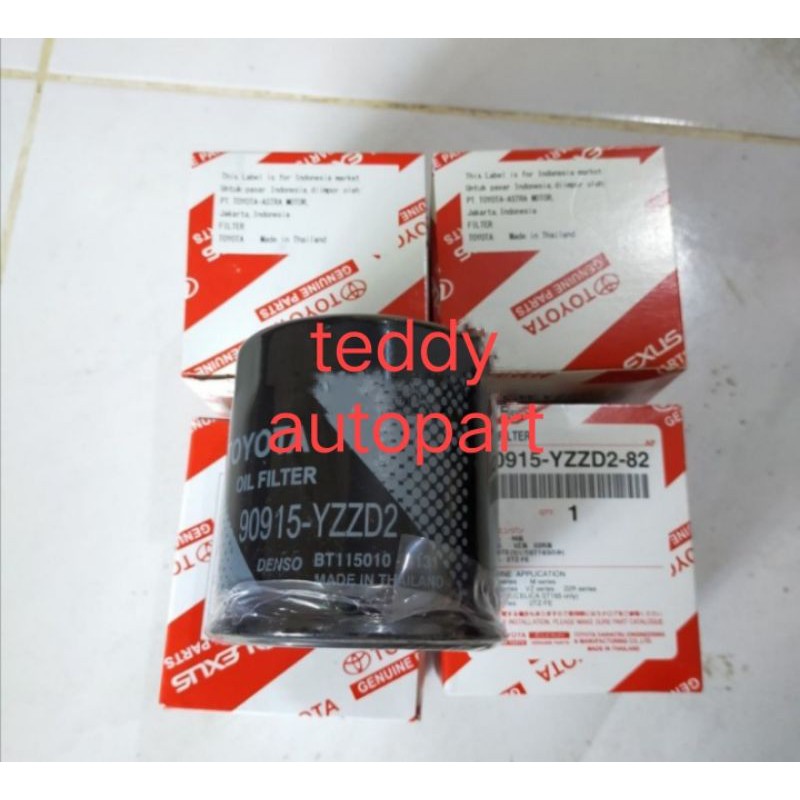 filter oli innova bensin / hiace , oli filter innova bensin 90915-YZZD2