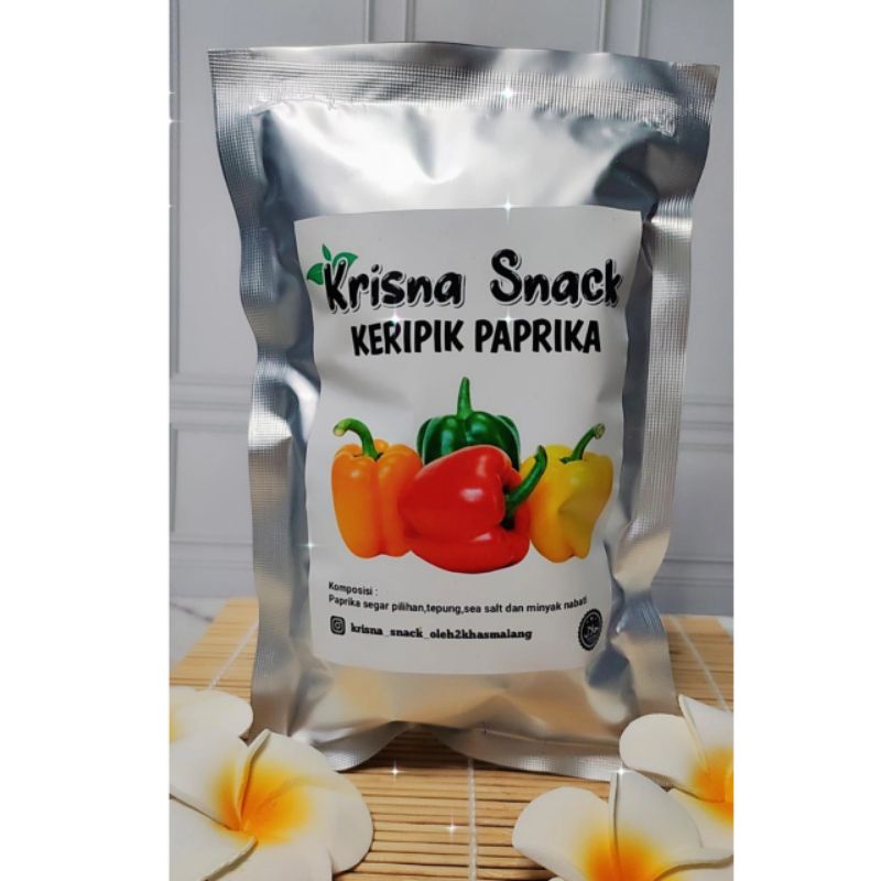 KERIPIK PAPRIKA FOIL PREMIUM | KERIPIK SAYUR BUAH TERMURAH