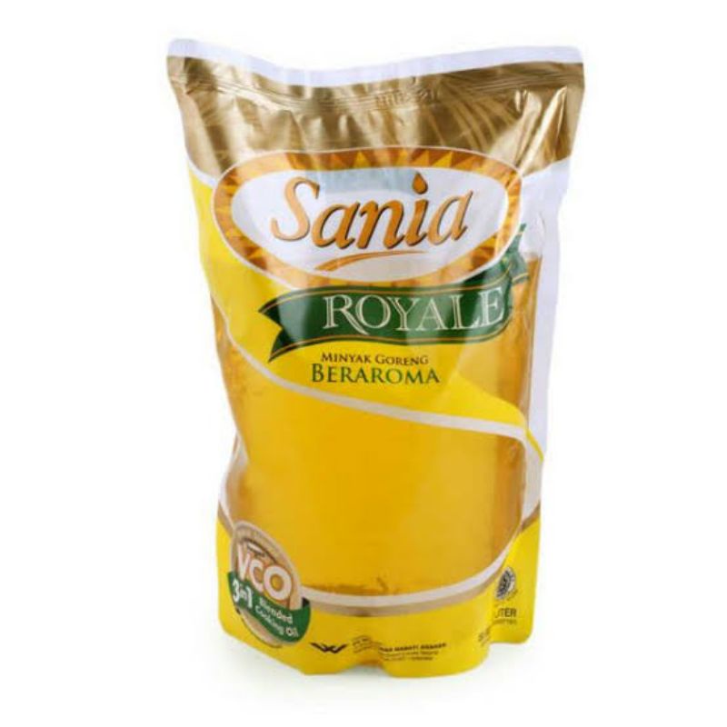 

Sania Royal minyak goreng Sawit Refill 2Lt