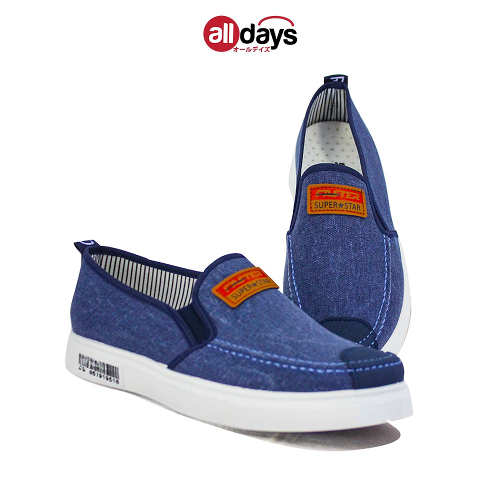 Sepatu Sneakers Slip On Casual Pria 2104-1067 Size 39-44