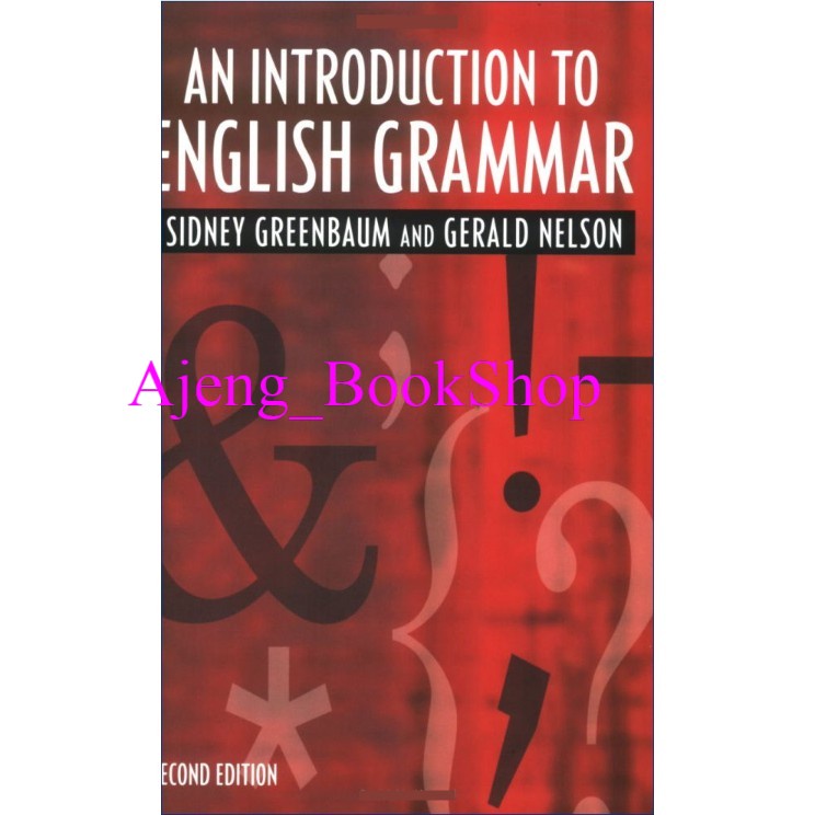 Jual Buku Bahasa - An Introduction To English Grammar, Longman Grammar ...