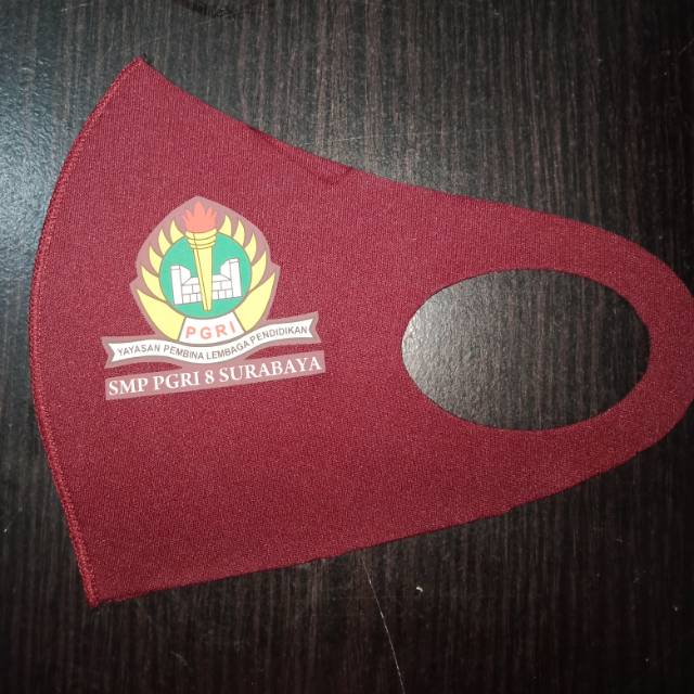 Masker scuba sablon