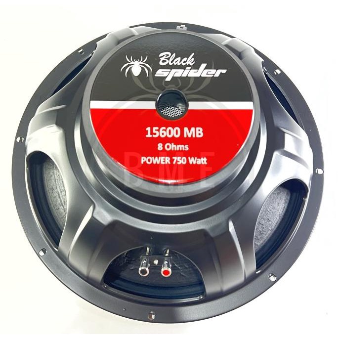 Banting Harga Speaker Komponen Black Spider 15600 M Woofer Blackspider 15600M 750W