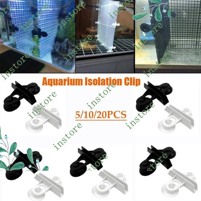 Klip Penjepit Kaca Isolasi Bahan Plastik Untuk Akuarium Ikan