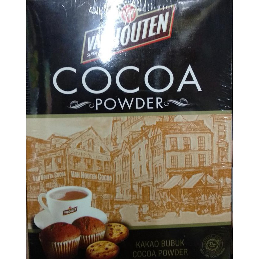 

31.87-Kue- Van Houten Cocoa Powder 180 Gram -Terlengkap-Termurah-Dijamin.