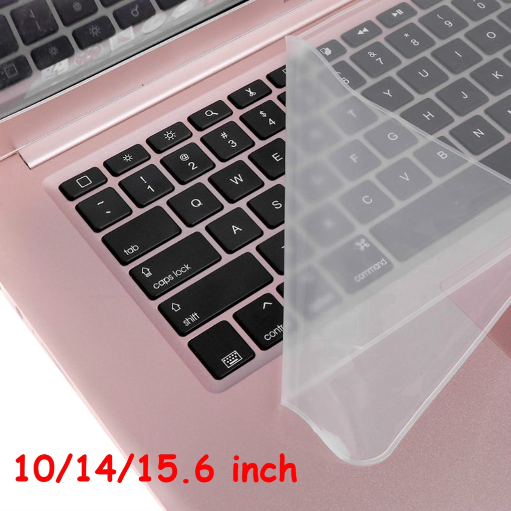 Pelindung Keyboard Universal Bahan Silikon Ukuran 10.0 / 14.0 / 15.6Inch