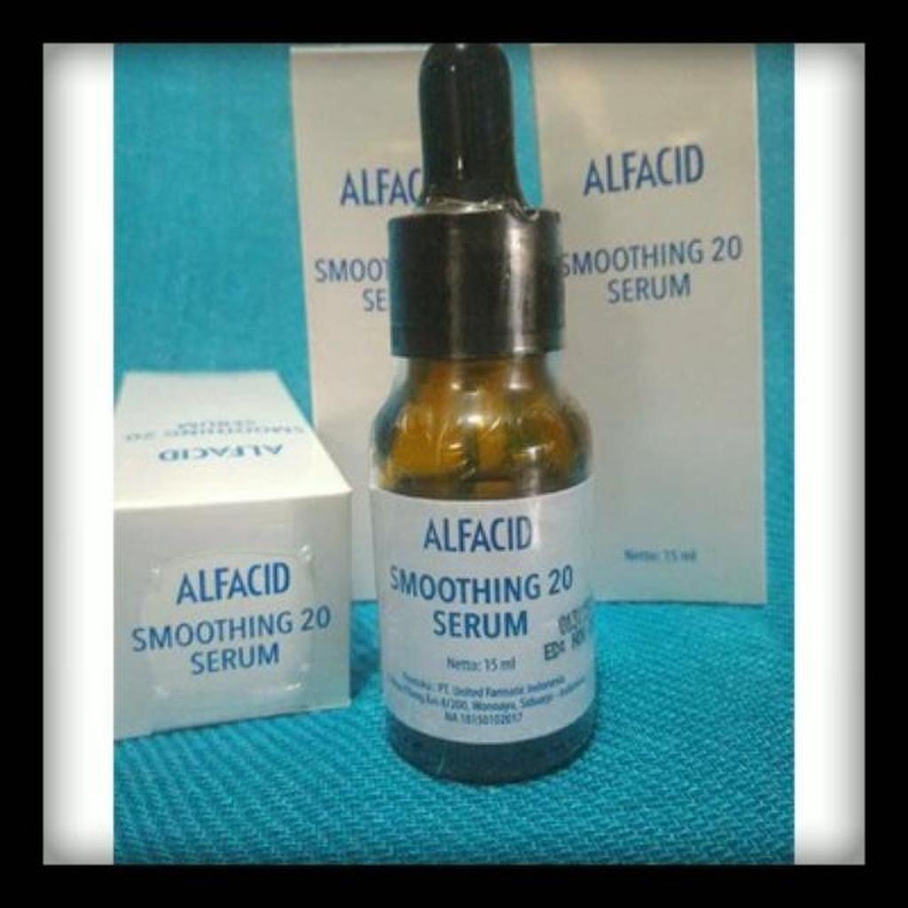 ALFACID 20 SMOOTHING SERUM  -SERUM PEMUTIH WAJAH