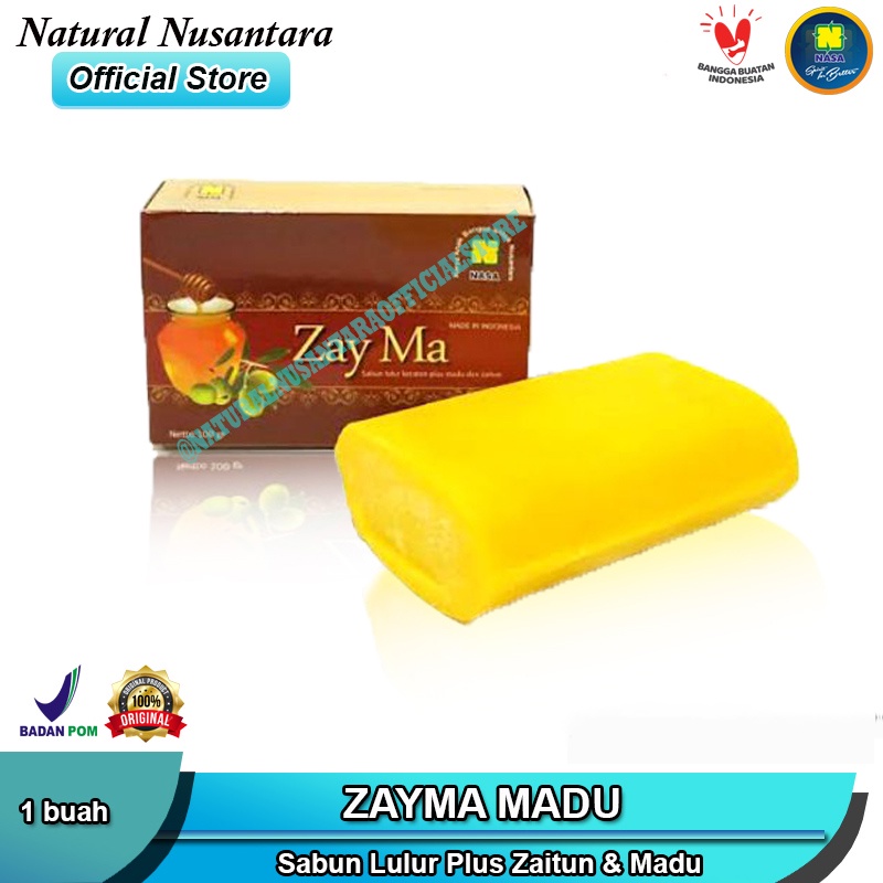 Sabun Zayma Madu Nasa Sabun Lulur Keraton / Sabun Zayma Nasa