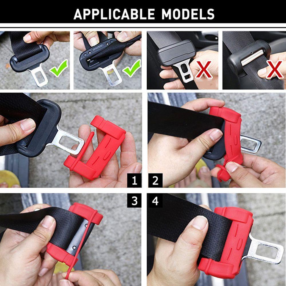 Populer Klip Gesper Pelindung Dekorasi Interior Button Case Safety Aksesoris