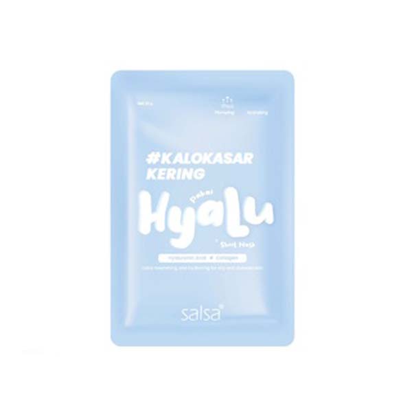 SALSA Sheet Mask - Masker Wajah Daily (Hyaluronic, Vitamin ABC, Snail)_Cerianti