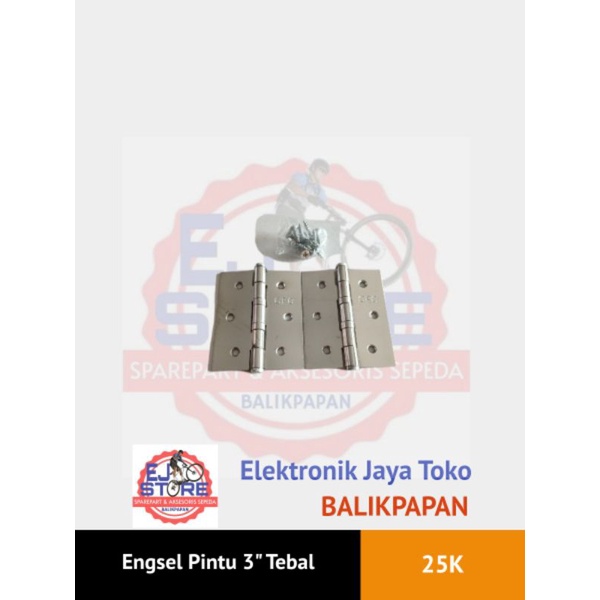 Engsel Pintu 2 inch 2.5 inch - engsel pintu 3 inch tebal - engsel pintu 4 inch tebal - engsel jendel