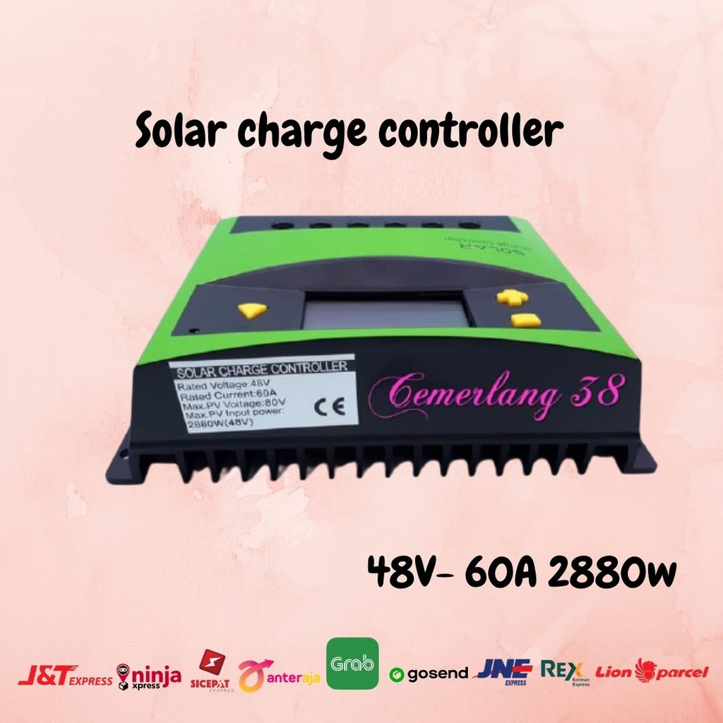 60a 48v solar panel charge controller regulators solar 48 v 60 a