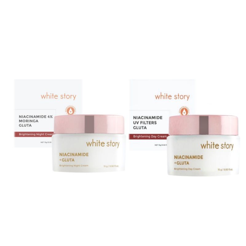 WHITE STORY Brightening Night &amp; Day Cream - 15g