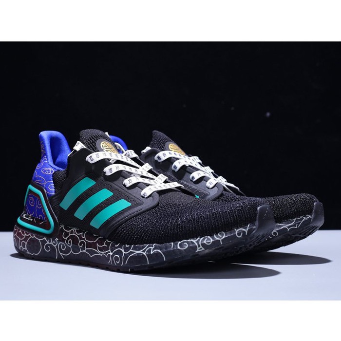 Sepatu Adidas Ultraboost Ultra Boost 2020 Core Black Glory Green 37 sd 45