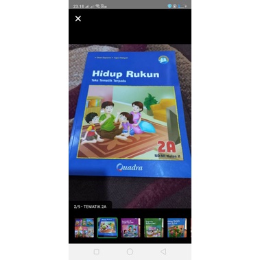 

Tematik Quadra SD kelas 2A Hidup Rukun