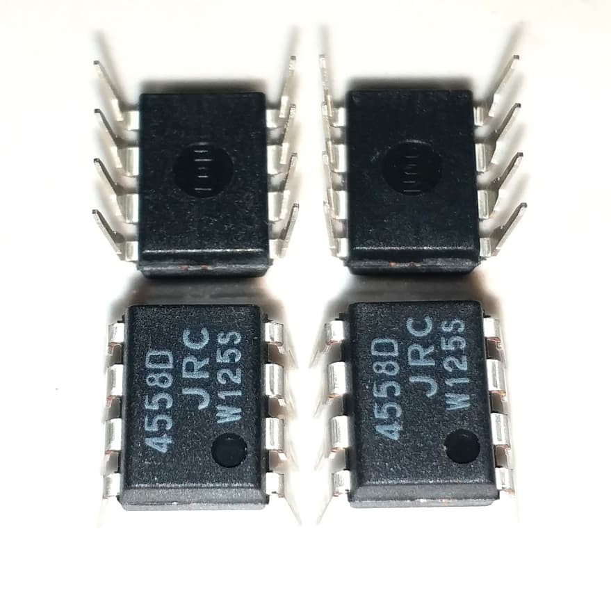 IC JRC 4558D / JRC 4558 / IC DUAL OP AMP JRC4558 / IC DUAL OPAMP JRC4558