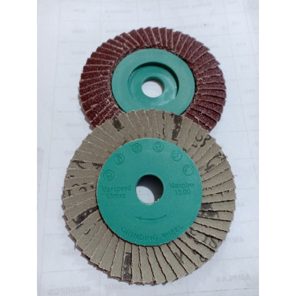 AMPLAS SUSUN GERINDA 4" GRIT 80 DAN 320