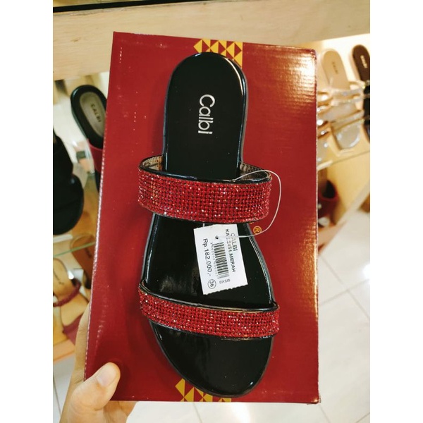 Sandal cewek calbi tqe 03 dan kae.2451/ Sandal wanita koleksi terbaru original calbi.-4