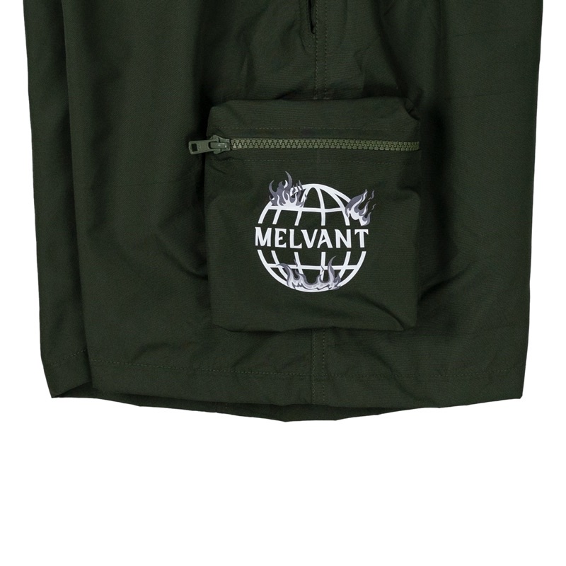 MCBS FRANCO ARMY GREEN - MELVANT CARGO BOARDSHORT