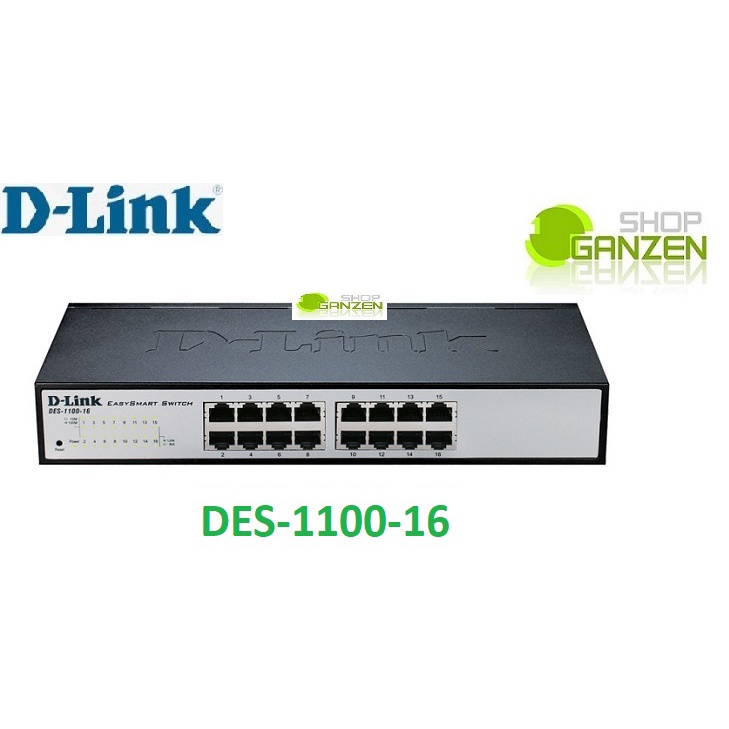 D-Link DLINK DES-1100-16 16-port 10/100Mbps