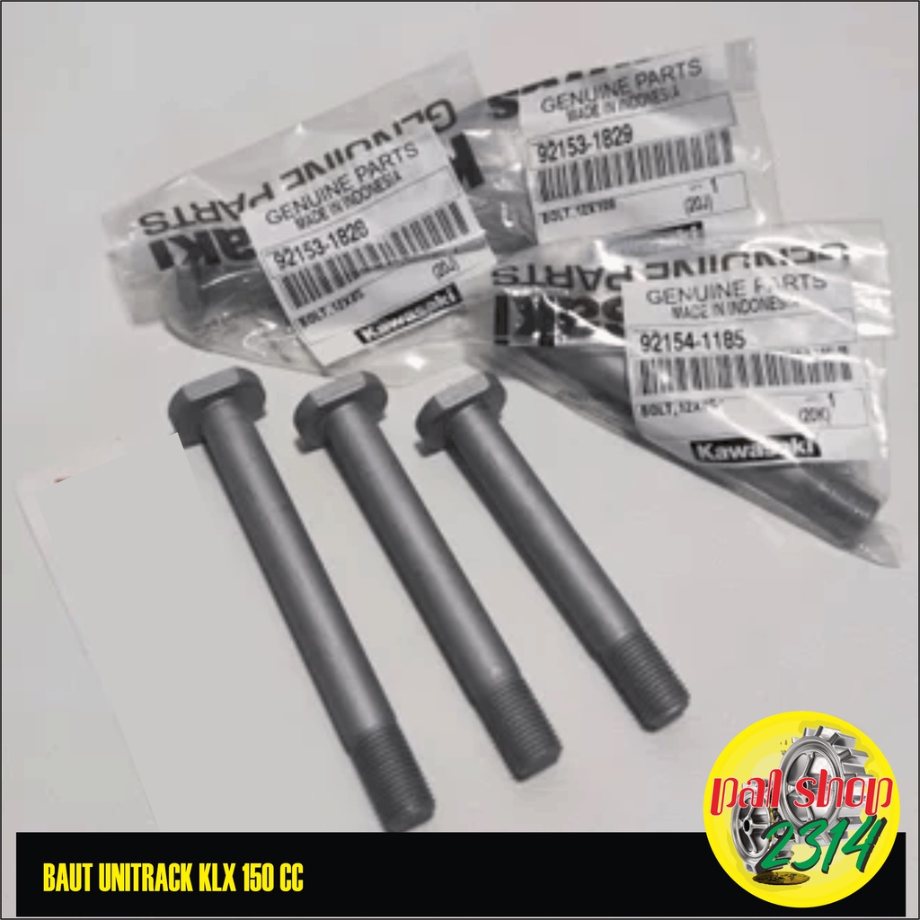 BAUT UNITRACK KLX 150 ORIGINAL TANPA MUR