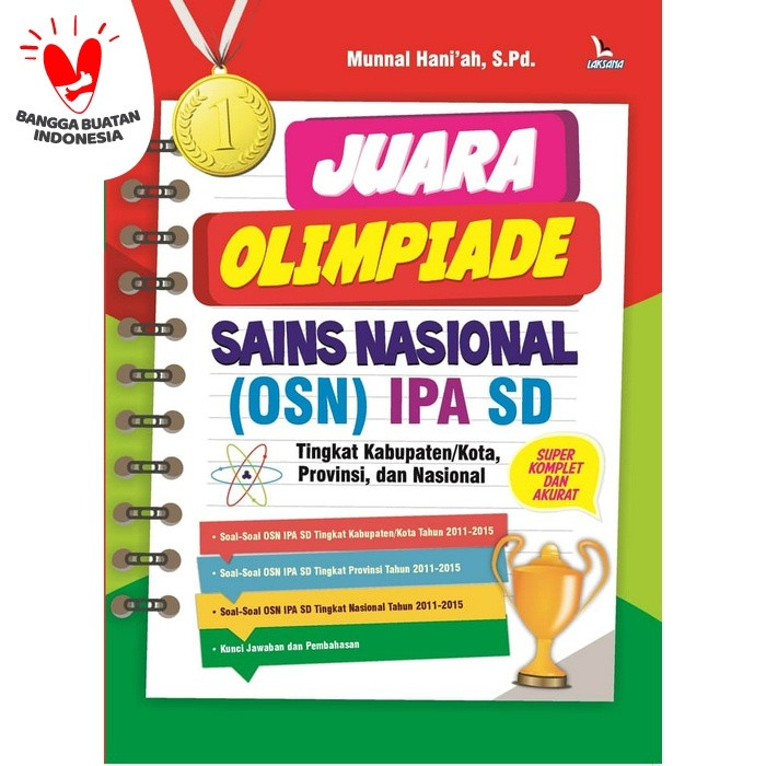 Buku Juara Olimpiade Sains Nasional Osn Ipa Sd Laksana Shopee Indonesia