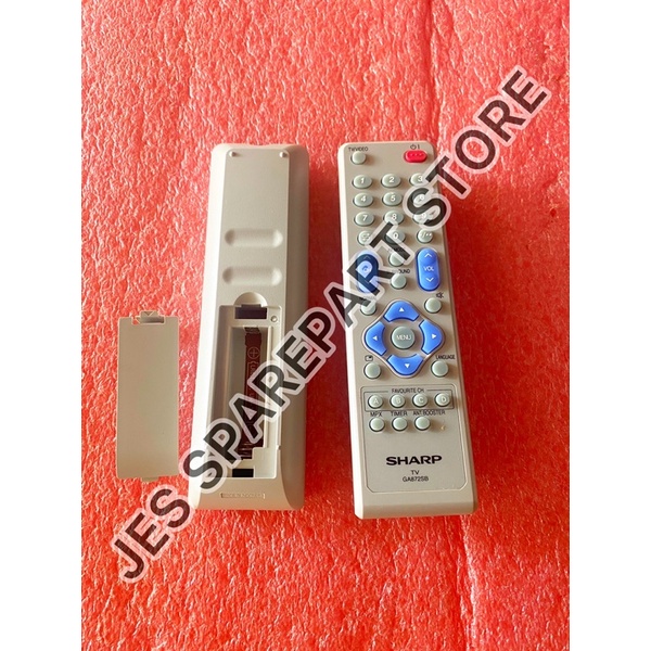 REMOT TV TABUNG  SHARP GA872SB ORIGINAL/ASLI 100%