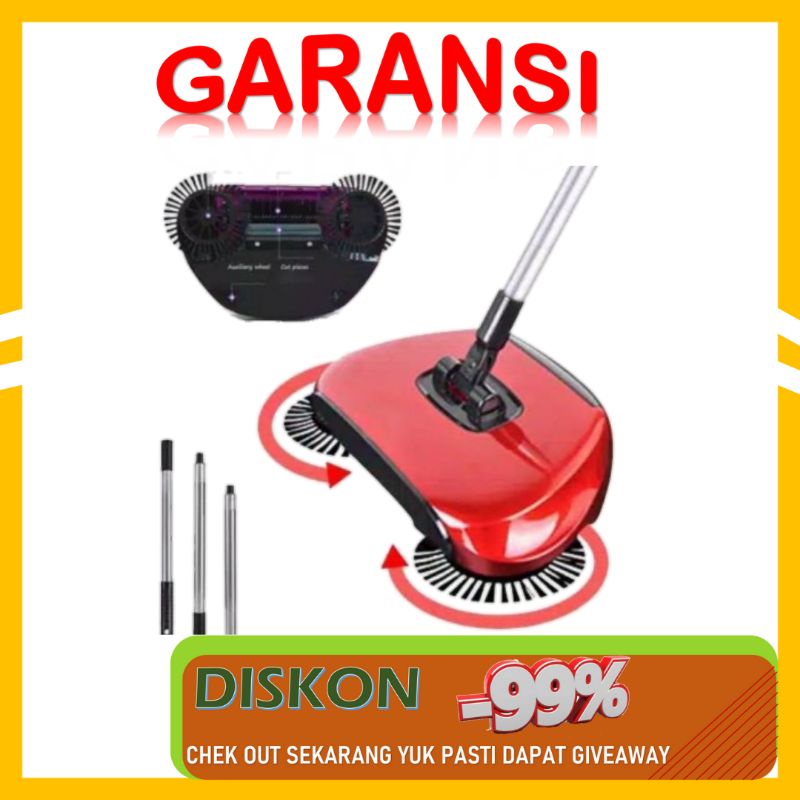 Sapu Lantai Otomatis SWEEP DRAG ALL IN ONE/Sapu Lantai/Alat Pembersih Lantai Praktis Murah