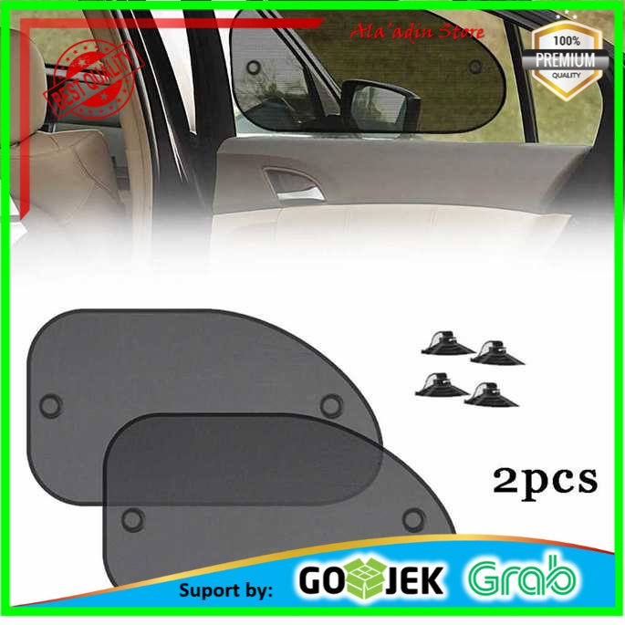 Cuci Gudang Mayitr Pelindung UV Jendela Mobil Car Sun Shade Visor 2PCS - GS-0005