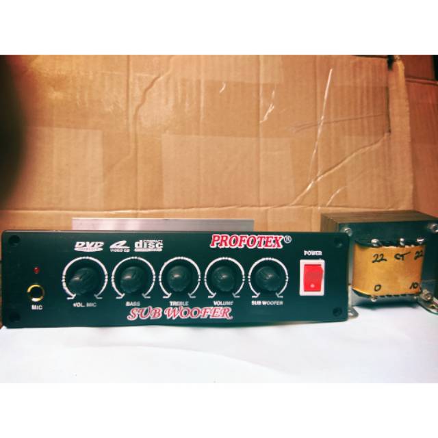 Kit mono aktif speaker PROFOTEX plus TRAFO