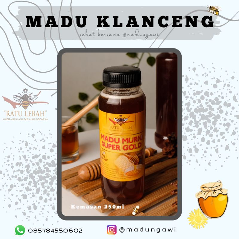 

Madu Murni Super Gold 250ml