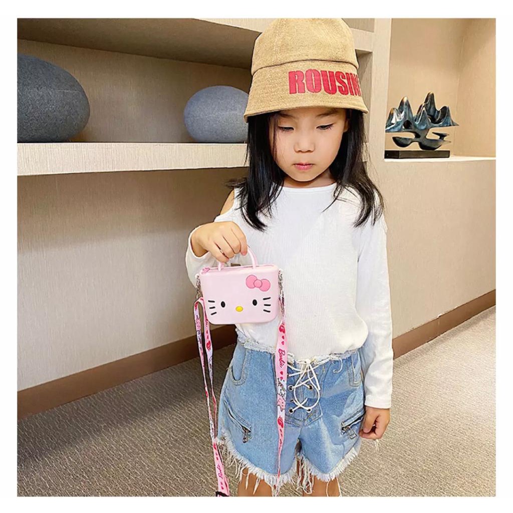 11.11 SALE : TAS ANAK IMPORT LUCU JELLY SILICON KARAKTER TAS POP IT ANAK