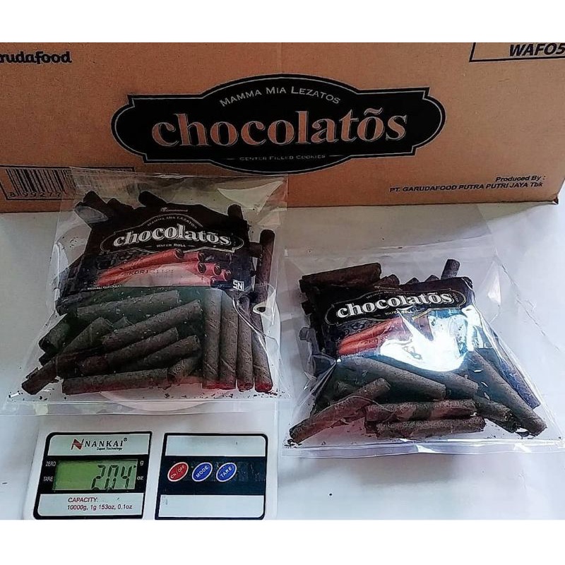 

Chocolatos Roll Cokelat Snack Branded/Snack Ori