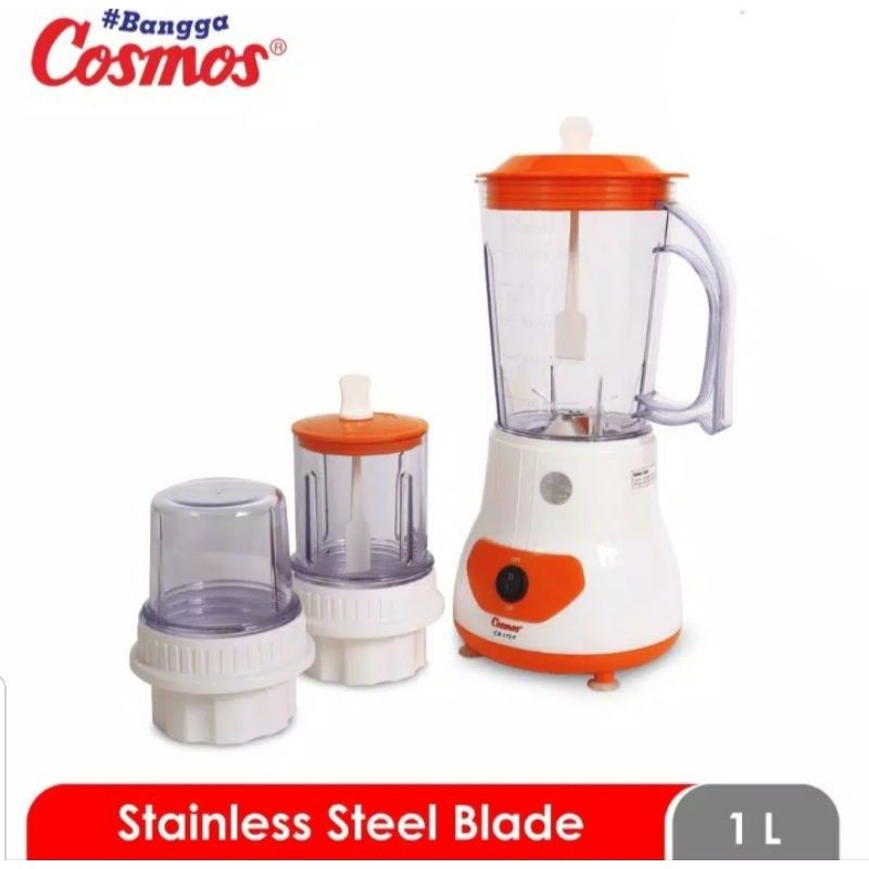 Blender Cosmos CB-172 P 3in1 Plastik ( 1 Liter ) Blender Cosmos Multi Fungsi