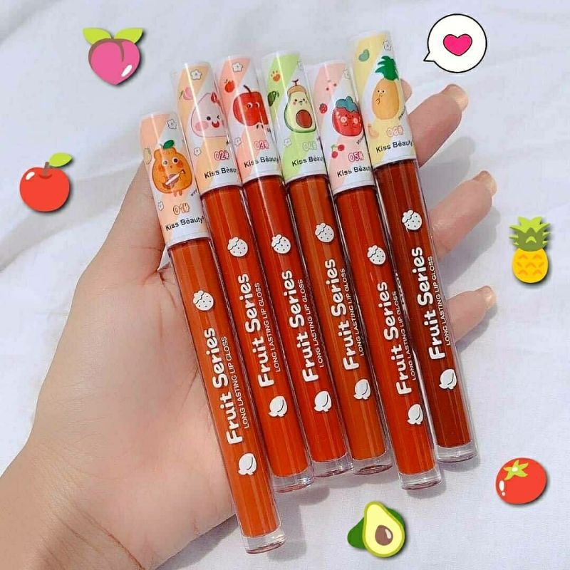 LIPGLOSS KISS BEAUTY FRUIT SERIES BISA PILIH WARNA