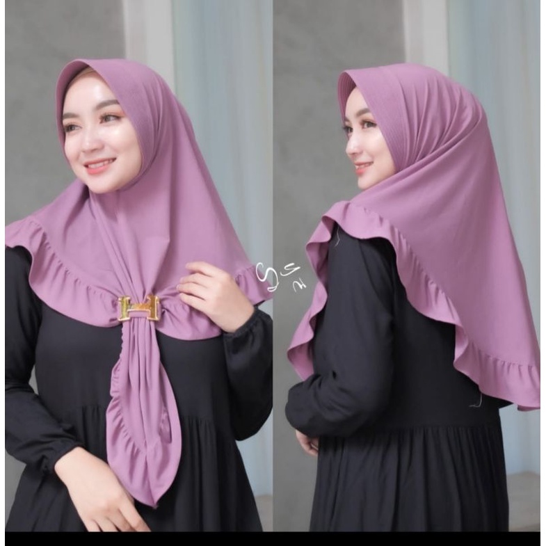 hijab Jersey H / hijab instan ring / hijab ring terbaru / hijab instan ring terbaru / hijab Jersey / hijab simpel