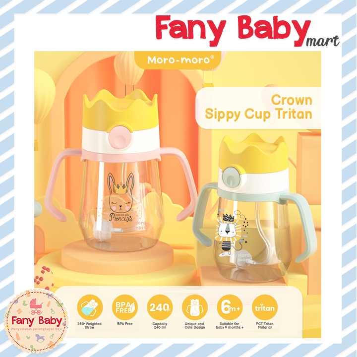 MORO-MORO CROWN SIPPY CUP TRITAN / MSC-2240