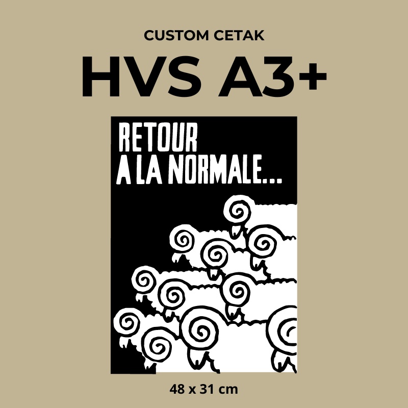 

[100g] CETAK HVS A3+ MURAH TANPA MINIMAL ORDER