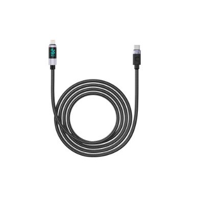 Cable type-c to lightning orico 100cm 480Mbps 3A 29w fast charging with display LDC2L-10 - Kabel data charge 1m 1 meter iphone ipad