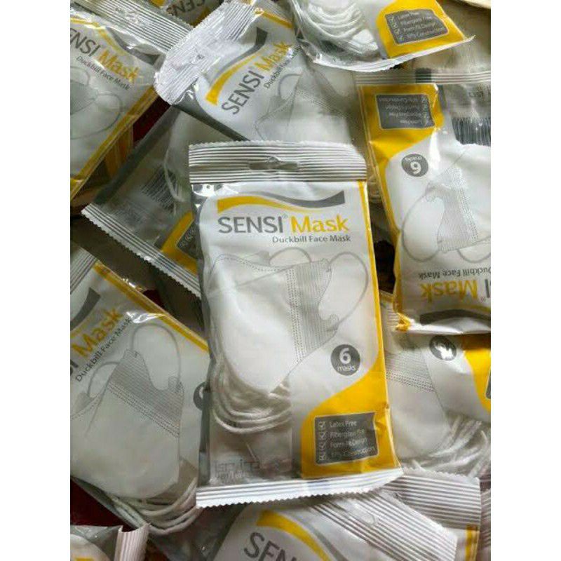 masker duckbill sensi