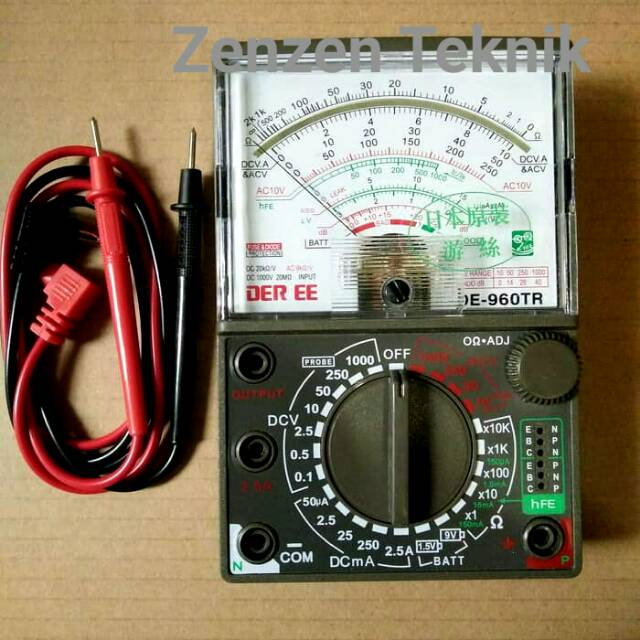 Avometer Analog / Multi Tester Analog / Volt Meter Analog DER - 960