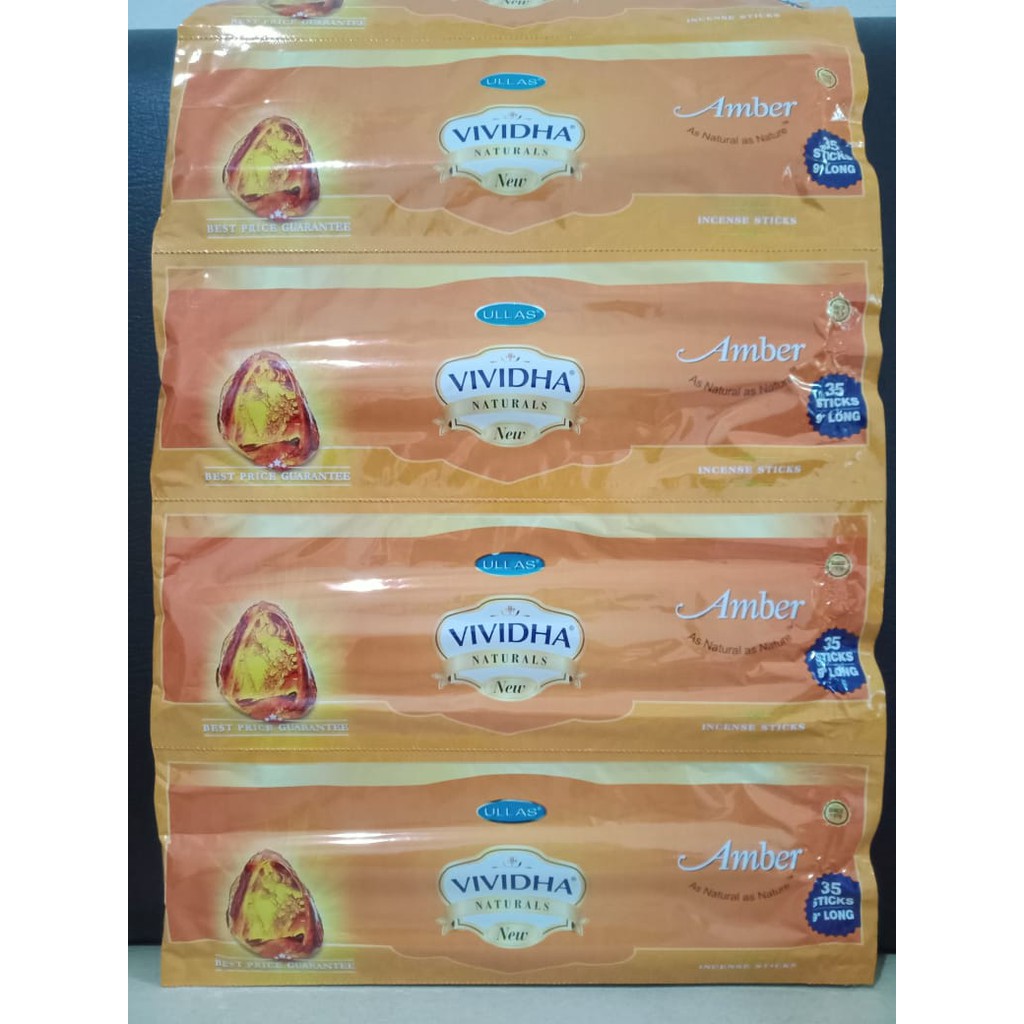 Dupa India Aromaterapi Ullas Vividha Aroma Amber