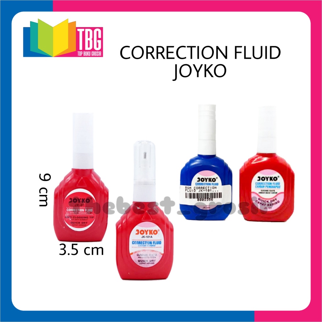 Jual Pcs Correction Botol Jk Jk A Joyko Tip Ex Cair Joyko